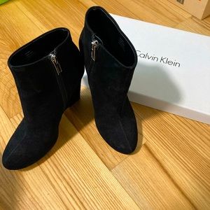 Calvin Kline Black Boots, size 6.5